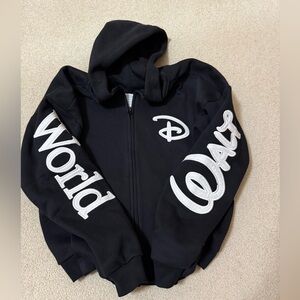 Disney Black and White Embroidered Jacket